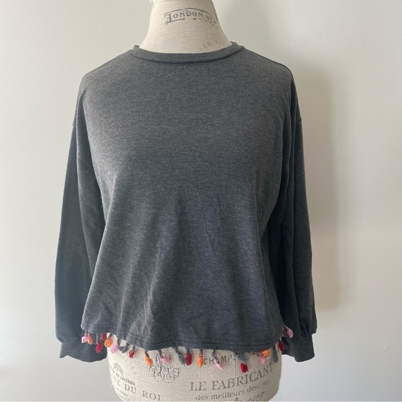 Shein Tassel Sweater - Picture 1 of 8